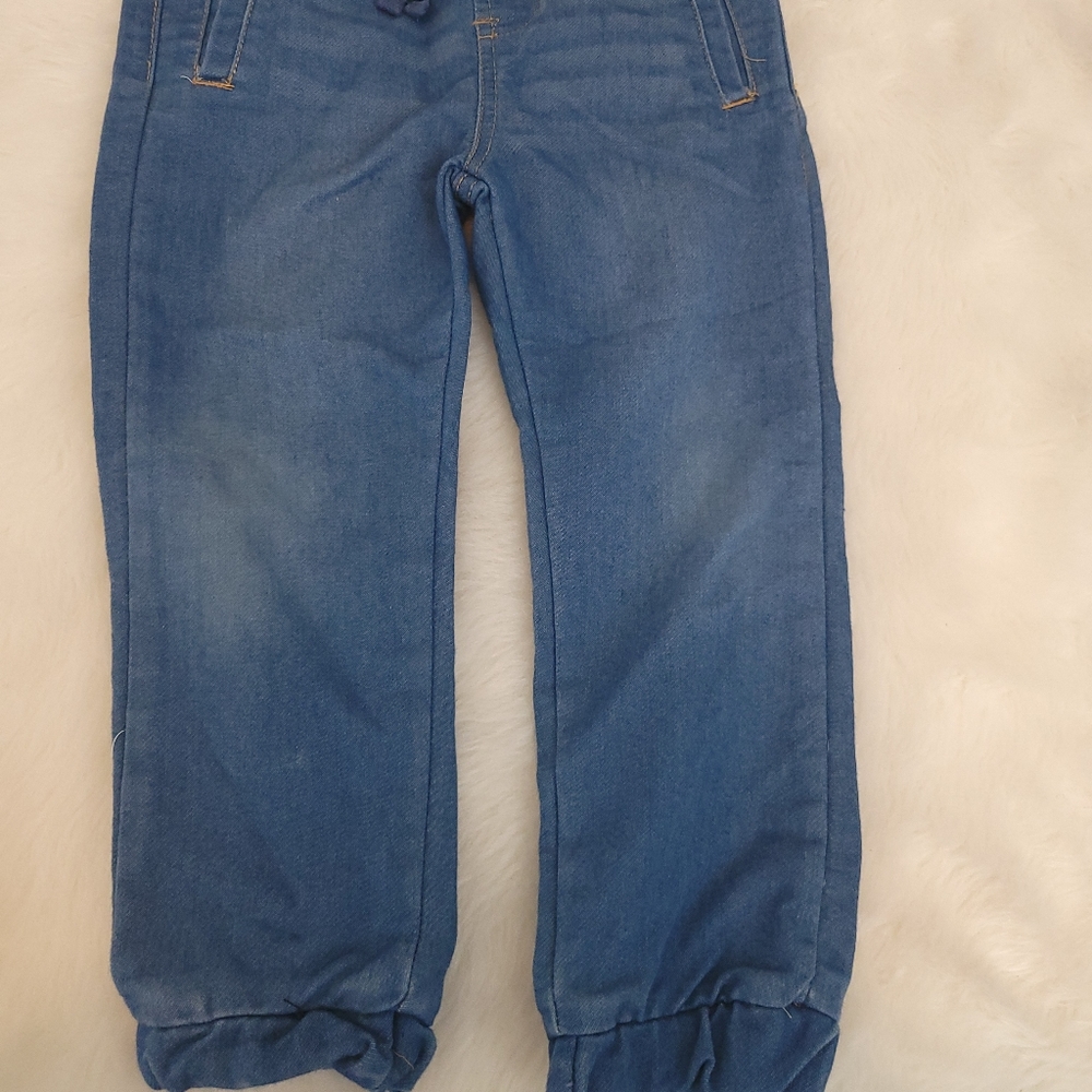 7 for all Mankind soft blue jogger denim size 5